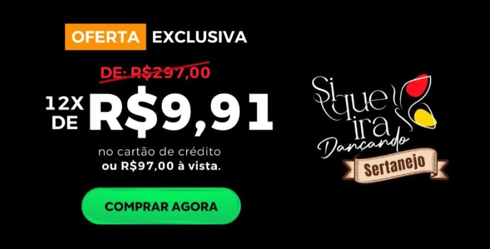 Oferta Exclusiva — 12x de R$9,91