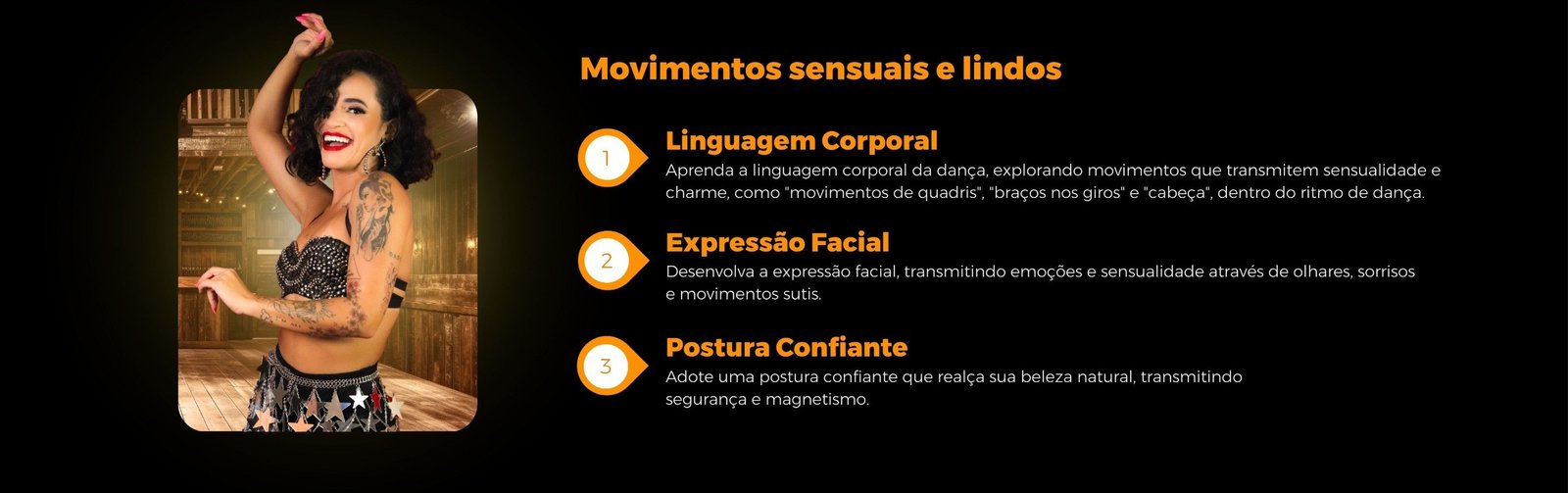 Movimentos sensuais e lindos